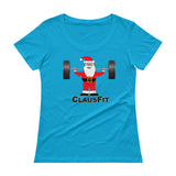 ClausFit   women's scoopneck t-shirt