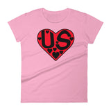 LOVE US women's t-shirt