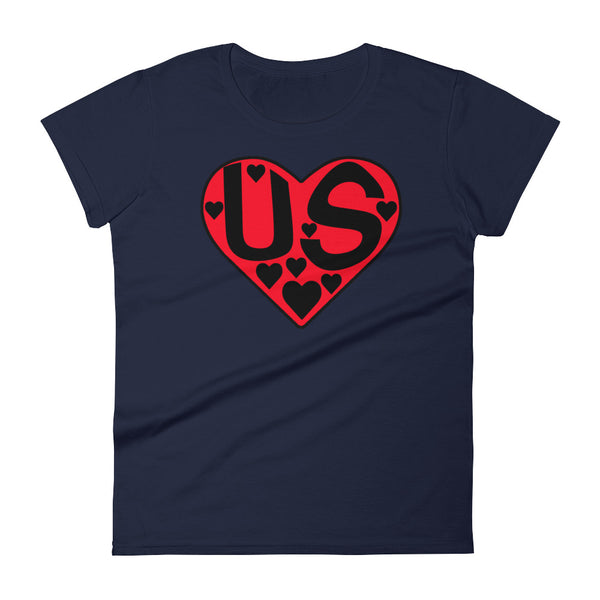 LOVE US women's t-shirt