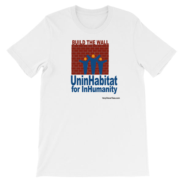 UNINHABITAT FOR INHUMANITY t-shirt