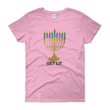 GET LIT HANUKKAH Women's t-shirt