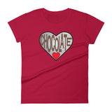 LOVE CHOCOLATE women's t-shirt